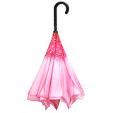 Umbrella - Reverse Close Pink Daisy