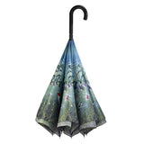 Umbrella - Reverse Close Hummingbird Garden