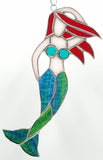Mermaid Stained Glass