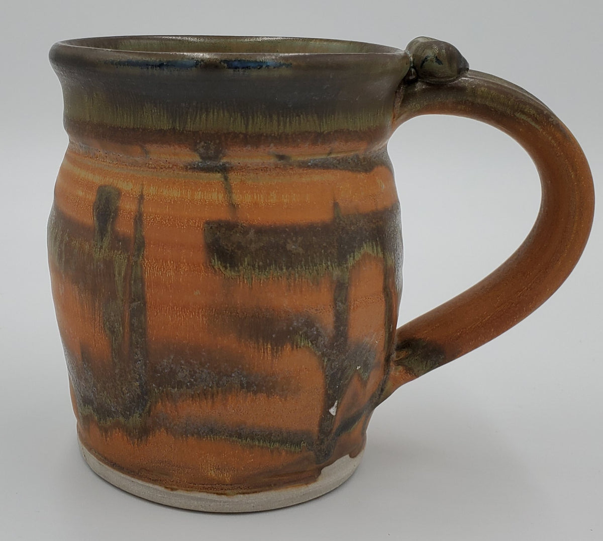Hill Pottery Pumpkin Mug Many Hands Gallery