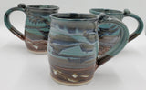 Liscom Hill Pottery - Seafoam Landscape Mug