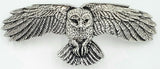 Pewter Barrette - Owl