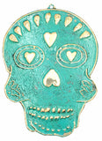 Copper Skull Ornament