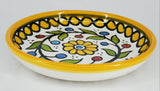 West Bank Ceramic Shallow Yellow Bowl
