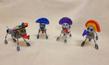 Day of the dead Skeleton dogs