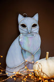 Large Cat Stained Glass