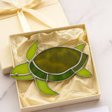Large Turtle Stained Glass
