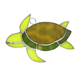 Large Turtle Stained Glass