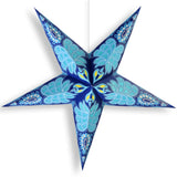 Blue Astral Glow Paper Star Lantern