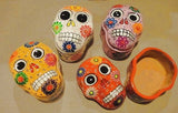 Ceramic Skull Box