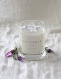 Lavender with Lavender and Amethyst Candle