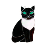 Large Cat Stained Glass