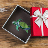 Small Turtle Stained Glass