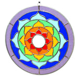 Lotus Mandala Stained Glass