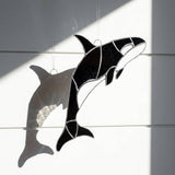 Orca Stained Glass