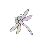 Small Dragonfly Stained Glass