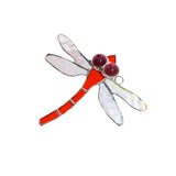 Small Dragonfly Stained Glass