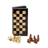 Magnetic Folding Wood Chess Set