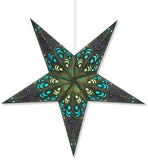 Green Pulse paper Star lantern