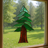 Redwood Tree Stained Glass