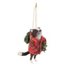 Felted Badger Ornament