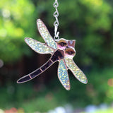 Small Dragonfly Stained Glass