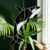 Orca Stained Glass