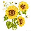 Flour Sack Towel - Sunflowers
