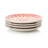 Crimson Blossom Plate