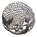 Haitian Steel Drum Art Mermaid