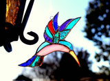 Hummingbird Stained Glass