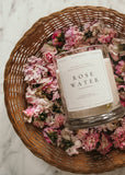 Rose Water Candle