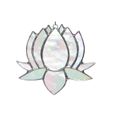 Small Lotus Stained Glass