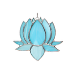 Small Lotus Stained Glass