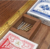 Oak Cribbage Set