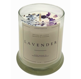 Lavender with Lavender and Amethyst Candle