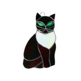 Small Cat Stained Glass