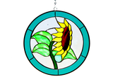 Sunflower Stained Glass