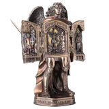 Armored Archangel Saint Michael Triptych