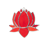 Small Lotus Stained Glass