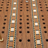 Oak Cribbage Set