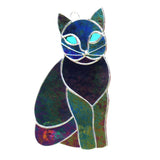 Large Cat Stained Glass