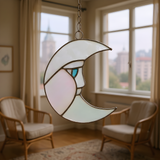 Mr. Moon Stained Glass