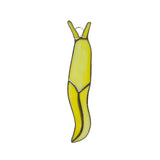 Banana Slug Stained Glass