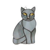 Large Cat Stained Glass