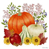 Flour Sack Towel - Autumn Harvest