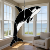 Orca Stained Glass