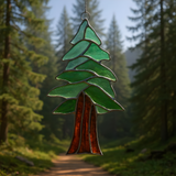Redwood Tree Stained Glass