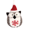 Snowflake Owl Ornament