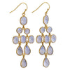 Moonstone earrings